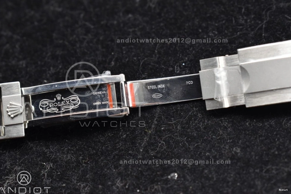 SS SS Black Best White Bracelet on ADGF Dial Daytona A7750 Edition 0414